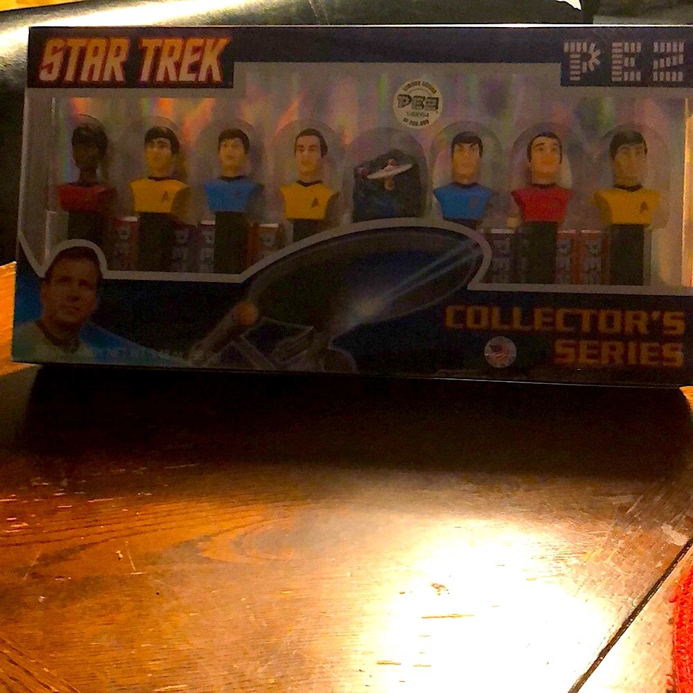 ⭐️ COLLECTIBLE STAR TREK PEZ ⭐️ New never opened,sealed Collectors series.
